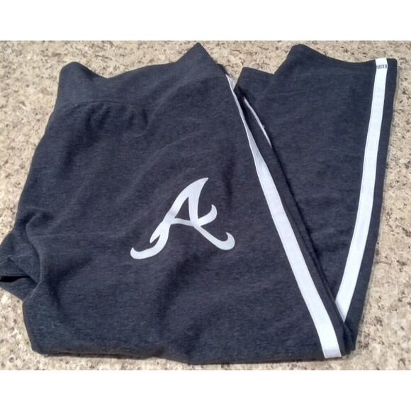Atlanta Braves Concepts Sports MLB Cropped Jogger Ladies Navy, XXL, EUC, SEENOTE - Picture 6 of 8